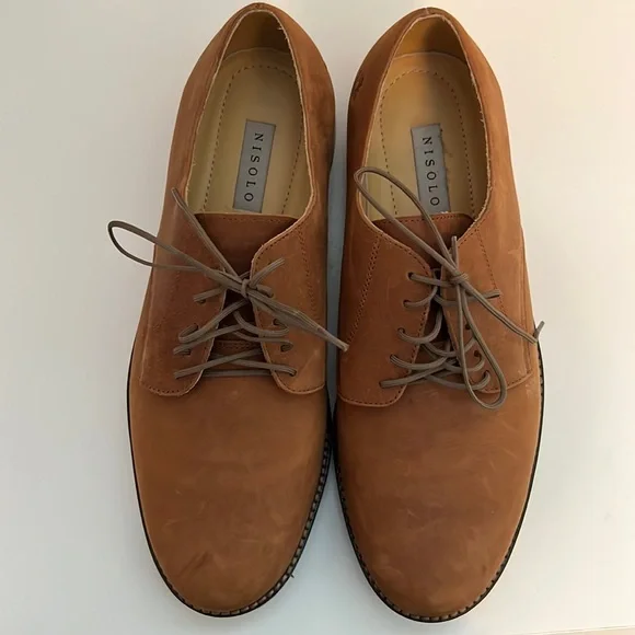 Nisolo | Shoes | Nisolo Brown Oxford Lace Up Shoes | Poshmark display picture 3